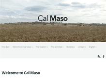 Tablet Screenshot of calmaso.com